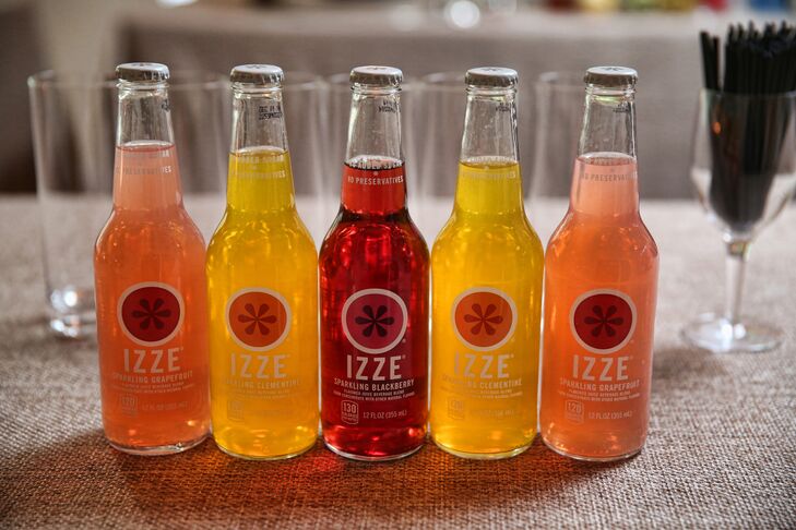 Assortment of Izze Sparkling Juice