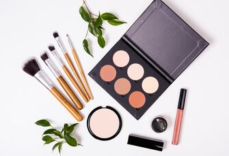 Assortment of Eco Friendly Makeup products