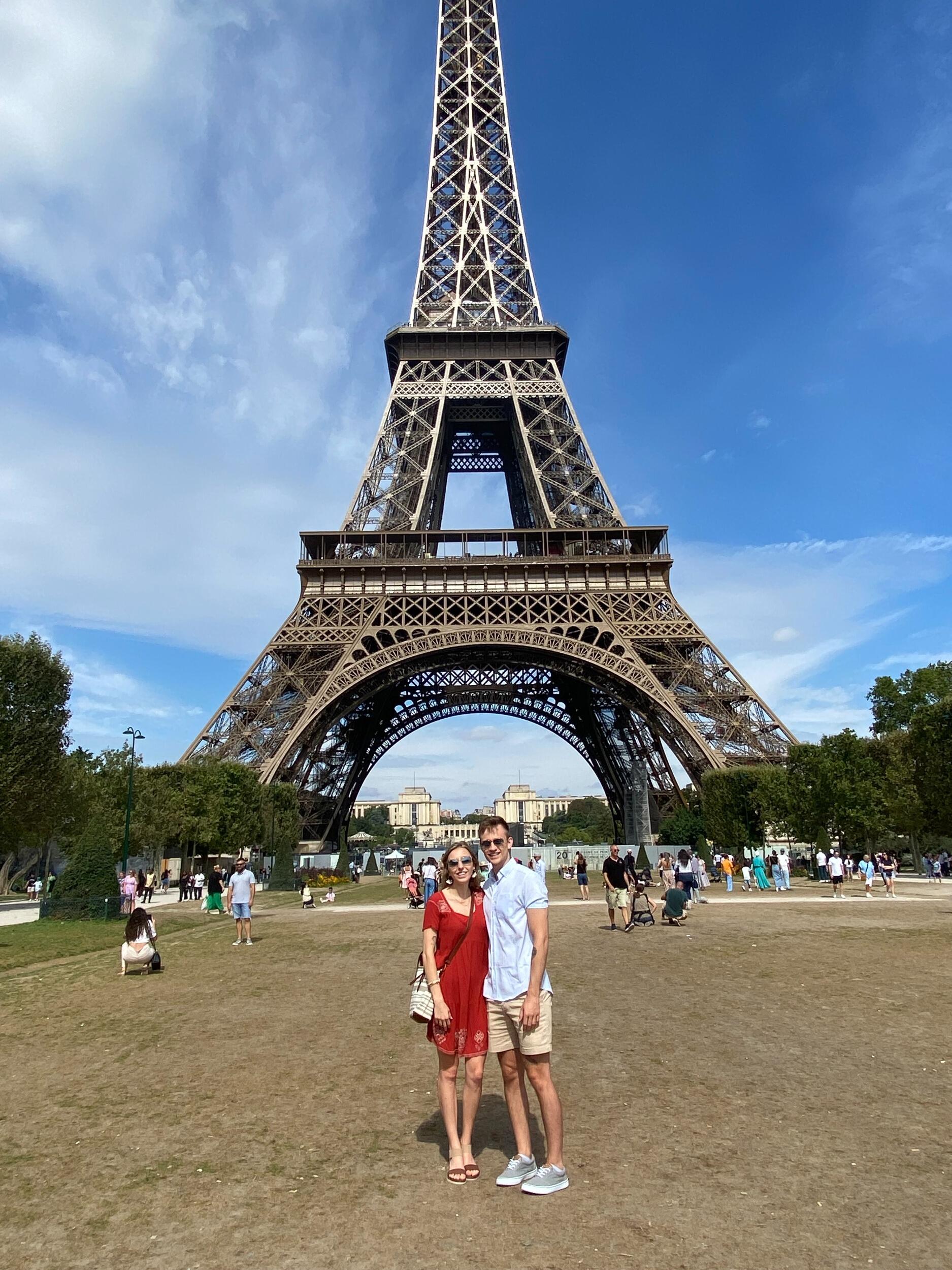 Arrived in Paris!