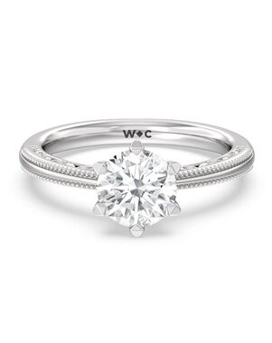 With Clarity Cushion, Emerald, Radiant, Round, Oval Cut Engagement Ring