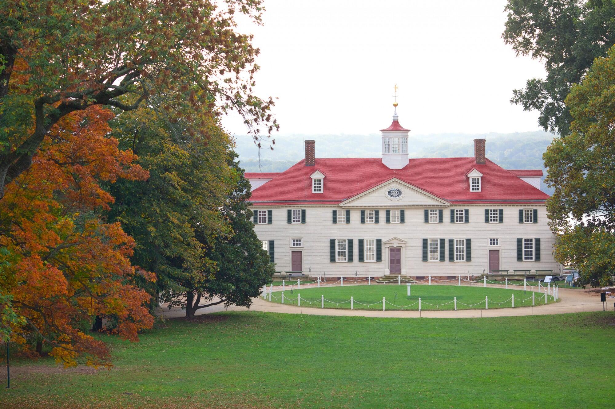 Picture of George Washington's Mount Vernon