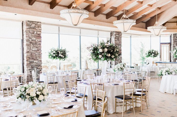 Elegant White and Gold Reception