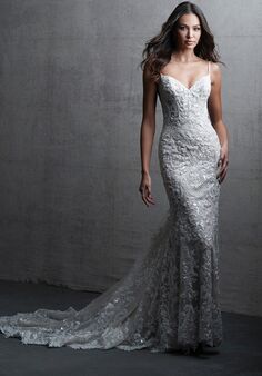 Allure Couture C747 Sheath Wedding Dress