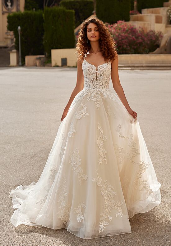 Moonlight Couture H1528 A-Line Wedding Dress - 1