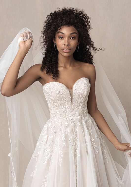 Allure Bridals 9852 A-Line Wedding Dress - 3