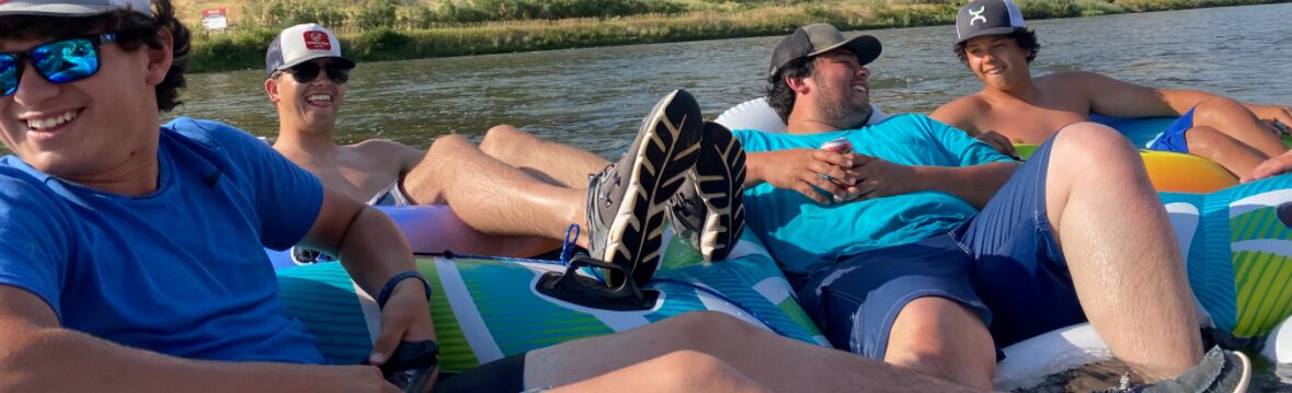 Picture of River floating