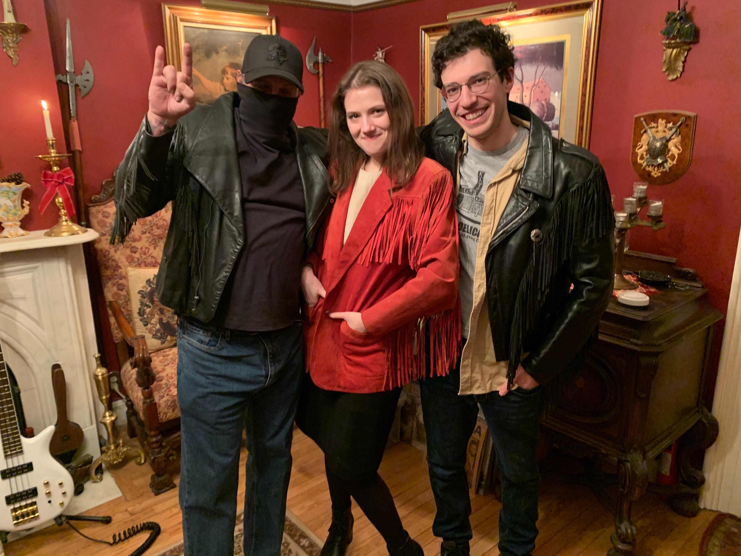 First photo as a couple… featuring Kate's Clinton Hill landlord