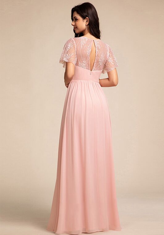 Ever-Pretty ES02196 Illusion Bridesmaid Dress - 2