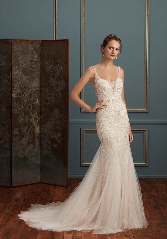 Amaré Couture C113 Evangeline Mermaid Wedding Dress - 1