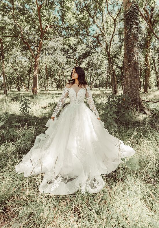 Essense of Australia D3274 A-Line Wedding Dress - 1