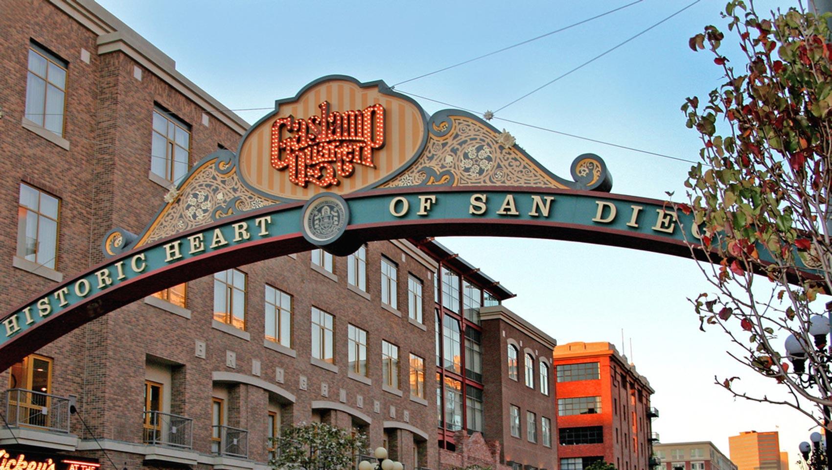 Picture of Gaslamp Quarter, San Diego, CA, USA