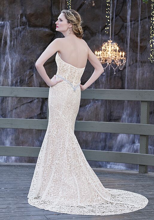 Casablanca Bridal 2252 Hyacinth Sheath Wedding Dress - 3
