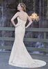 Casablanca Bridal 2252 Hyacinth Sheath Wedding Dress - thumbnail - 3