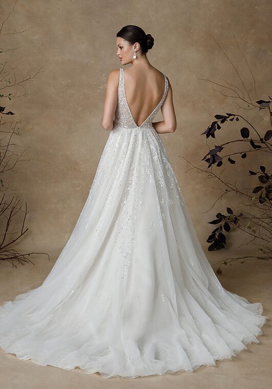 Justin Alexander Gala A-Line Wedding Dress - 3