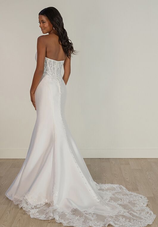 Stella York SY8163 Fit-and-Flare Wedding Dress - 2