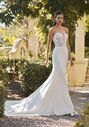 Val Stefani Celeste Mermaid and Trumpet Wedding Dress - thumbnail - 2