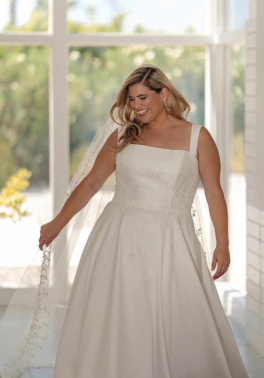 Stella York SY8217+ A-Line Wedding Dress - 2