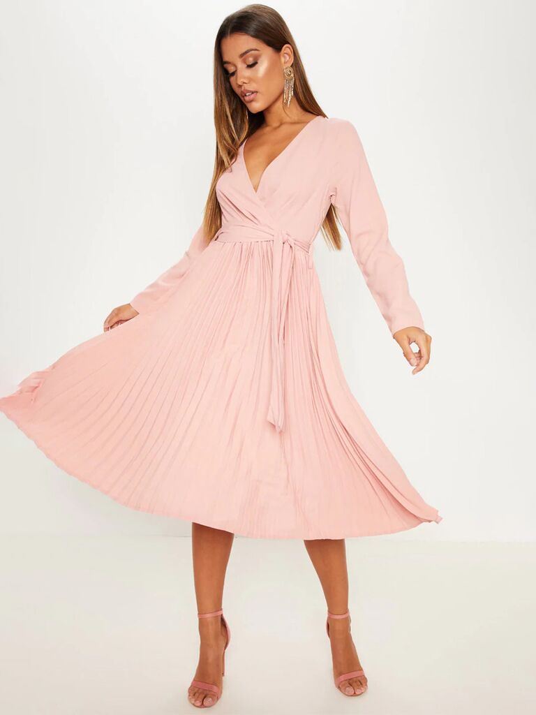 Pastel dresses for wedding guests