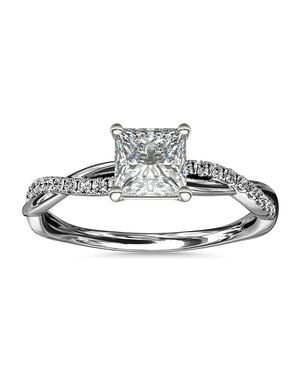 Blue Nile Princess Cut Engagement Ring