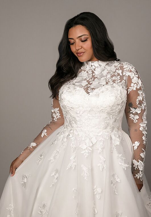 Stella York SY8126+ A-Line Wedding Dress - 3