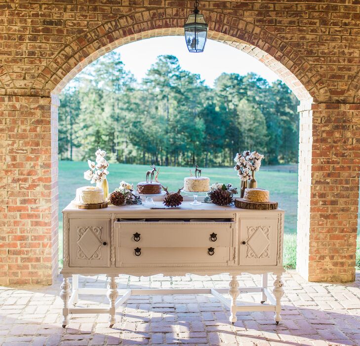 Vintage Cake Display