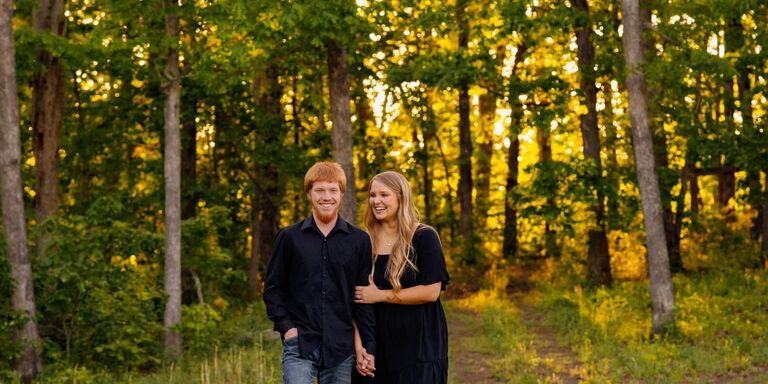 Andrea & Caleb Home Page Banner