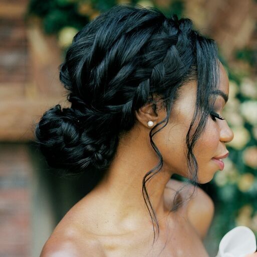 Bride with her hair and makeup done by Amelia C & Co