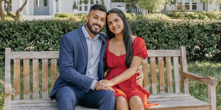 Joshua & Mahitha Home Page Banner