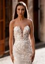 Abella Zara Sheath Wedding Dress - thumbnail - 3