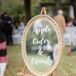 Mirror With Calligraphy Wedding Signage