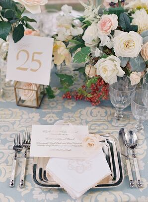 Monogrammed Linen Napkins