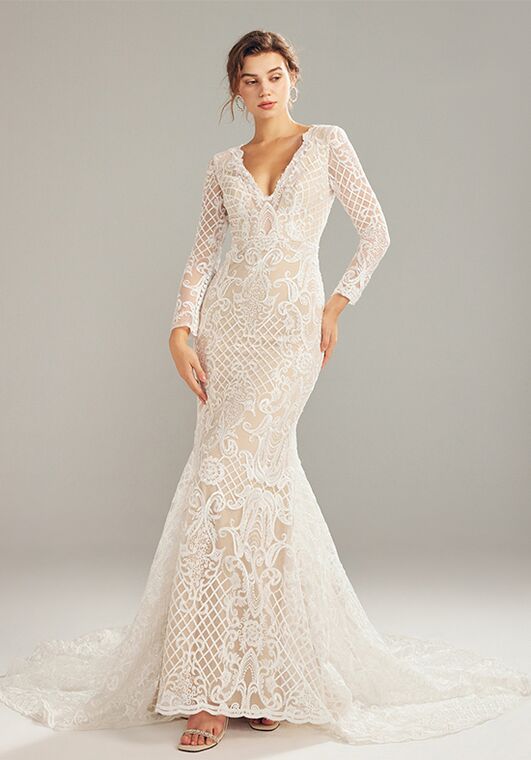 AW Bridal AW Sultana Wedding Dress Mermaid and Trumpet Wedding Dress - 3