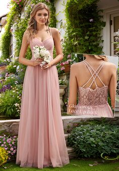 Ever-Pretty ESS0056 V-Neck and Plunge Bridesmaid Dress