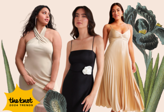 2024 bridesmaid dress trends collage