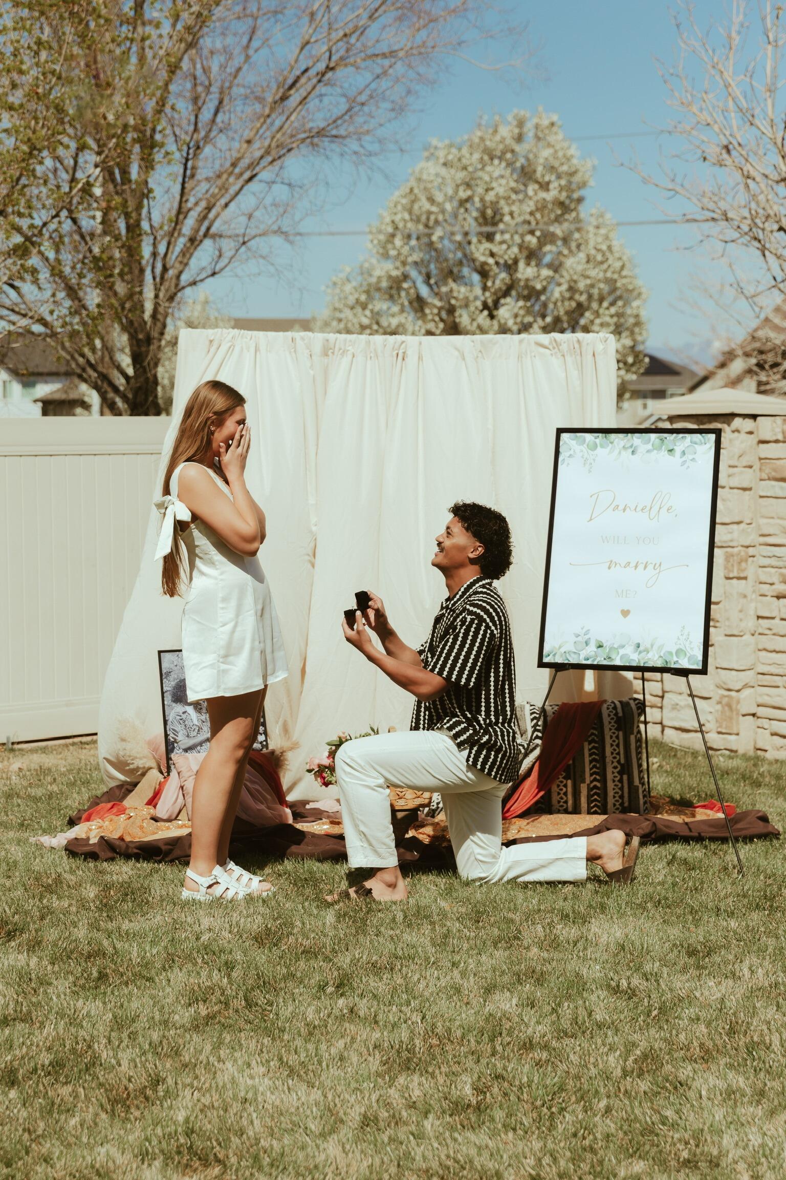 FINALLY GOT ENGAGED YAY