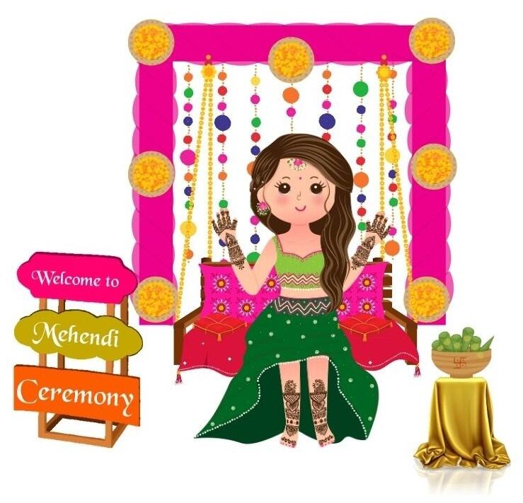 Mehndi --- Shades of Green
