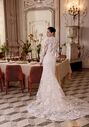 Justin Alexander Liza Fit-and-Flare Wedding Dress - thumbnail - 2