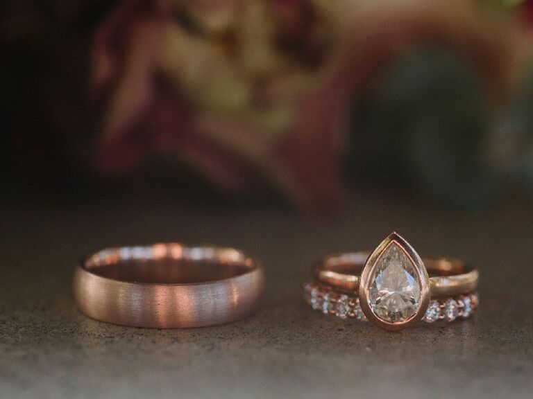 rose gold ring metal type