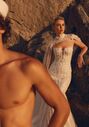 Amalfi Passion collection by Ricca Sposa Eulalia 24-021 Mermaid and Trumpet Wedding Dress - thumbnail - 3