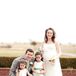 Bride and Groom with Flower Girls