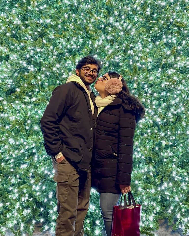 Sonika & Anirudh Home Page Banner
