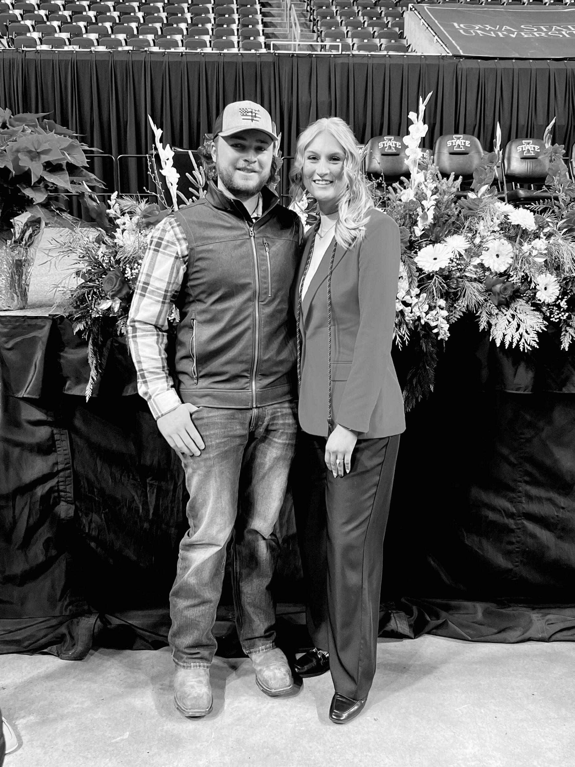 Kelsie's college graduation from ISU