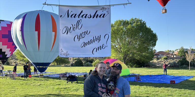 Natasha & Skyler Home Page Banner