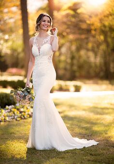 Stella York 6916 Fit-and-Flare Wedding Dress