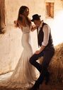 Lillian West 66136 Mermaid and Trumpet Wedding Dress - thumbnail - 1