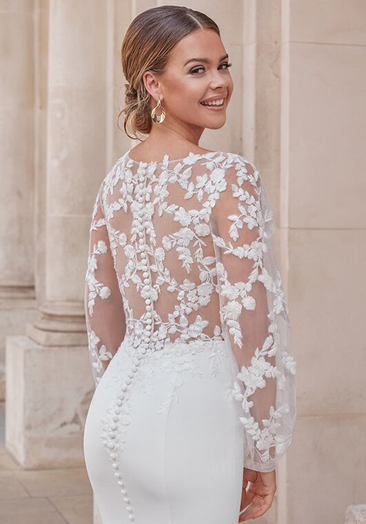 Adore by Justin Alexander Riley Fit-and-Flare Wedding Dress - 2