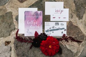 Watercolor Invitation Suite