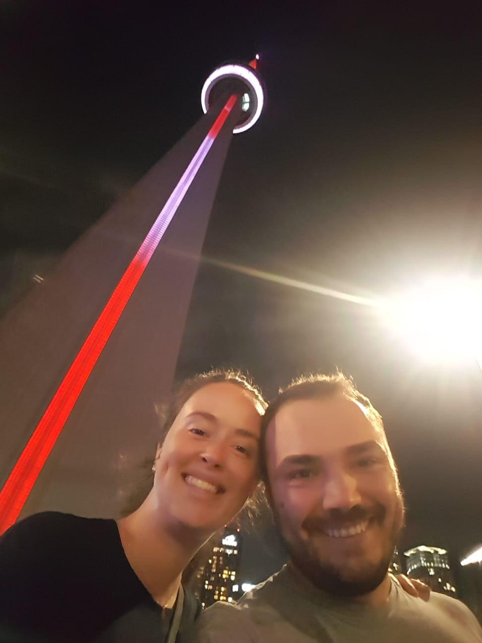 Blue jays game in Toronto. 