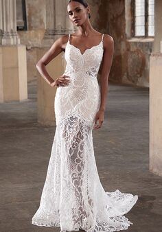 Adore by Justin Alexander Raven Fit-and-Flare Wedding Dress