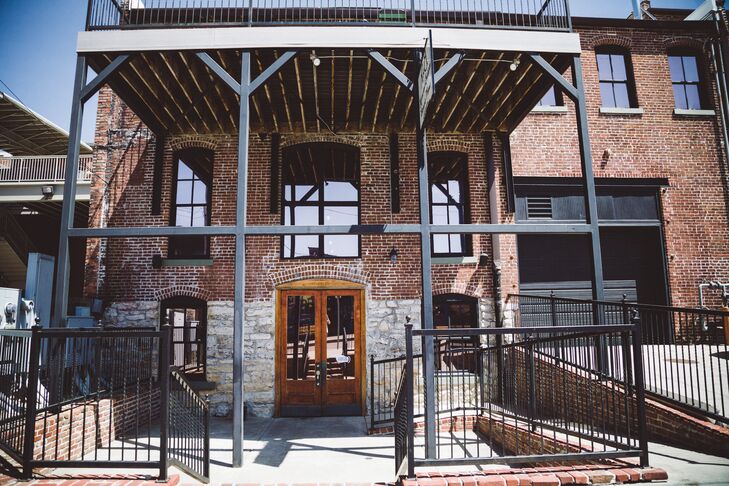 “It is an old building that has been newly renovated,” Kira says. “We just loved the vintage, unique feel of it.”